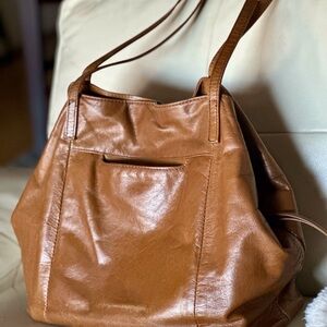 HOBO Leather Tote Bag